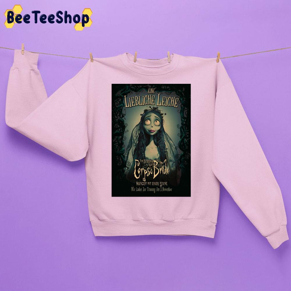 Corpse Bride Victor And Emily Halloween Unisex Sweatshirt Corpse Bride Victor And Emily Halloween Unisex Sweatshirt