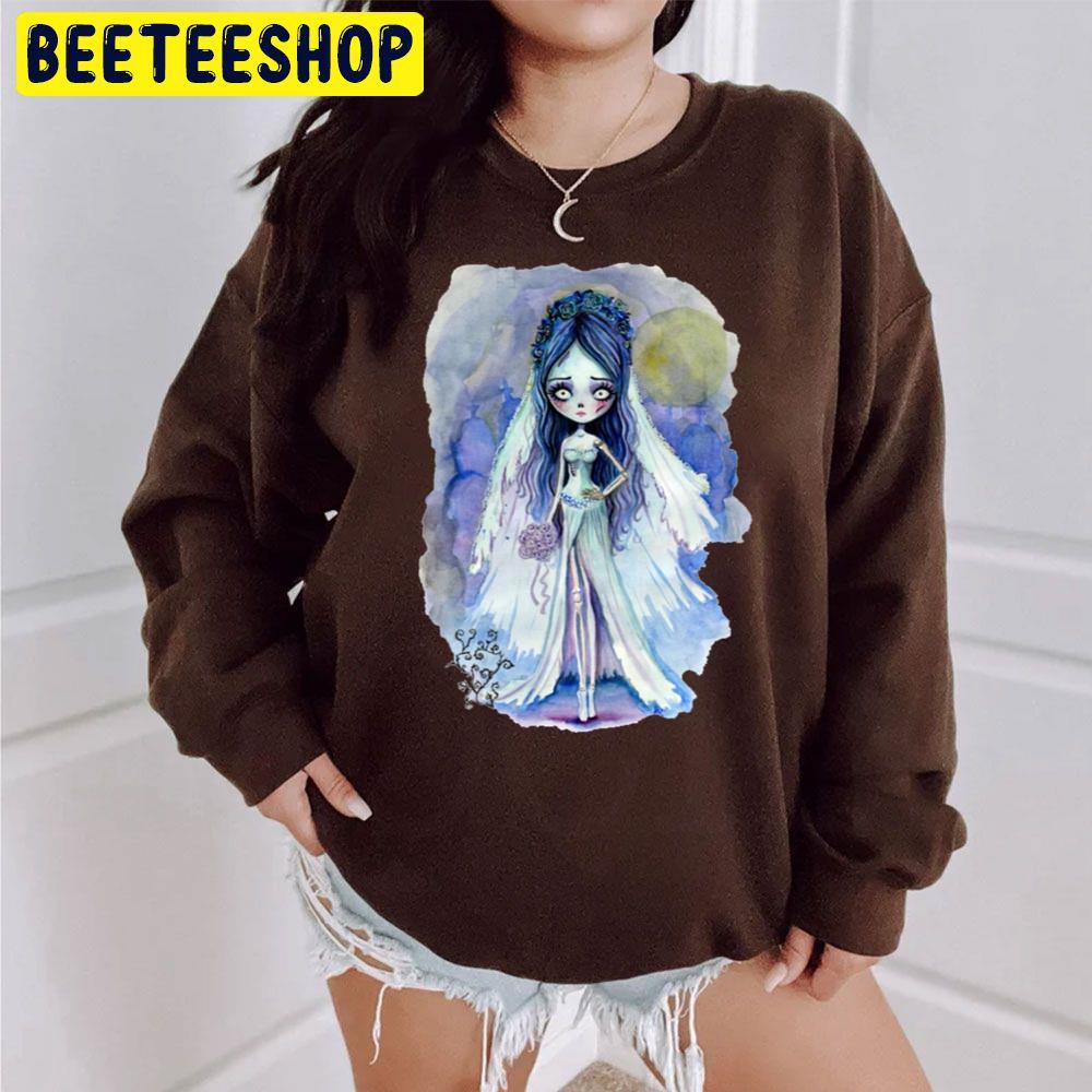 Corpse Bride Water Color Halloween Unisex Sweatshirt Corpse Bride Water Color Halloween Unisex Sweatshirt