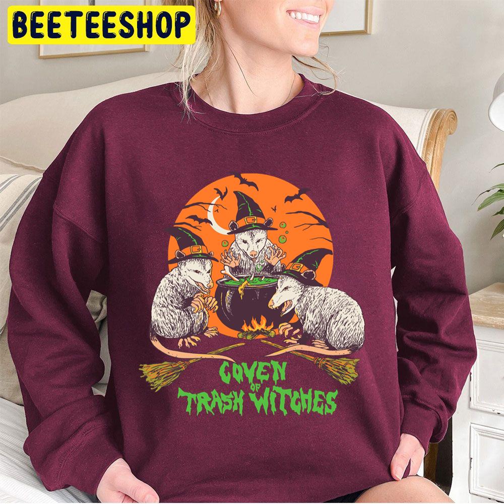 Coven Of Trash Witches Halloween Trending Unisex Sweatshirt Coven Of Trash Witches Halloween Trending Unisex Sweatshirt