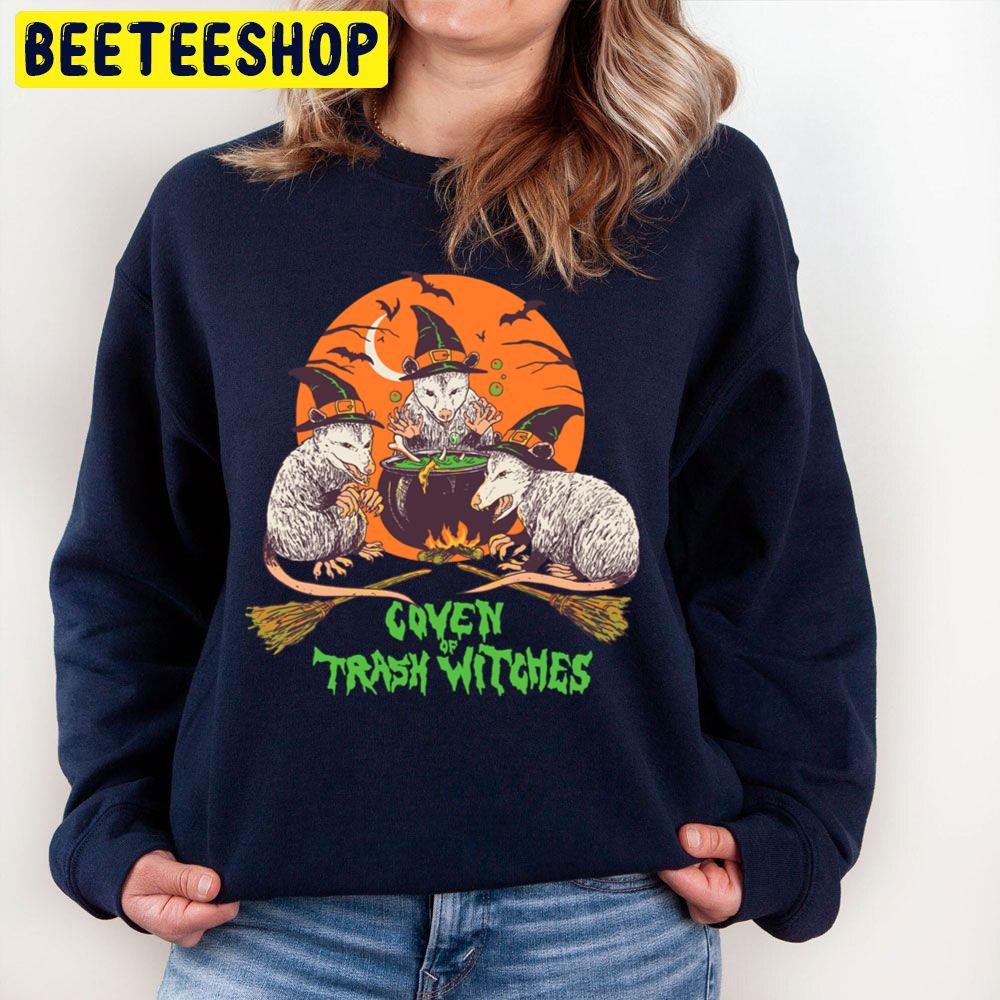 Coven Of Trash Witches Halloween Trending Unisex Sweatshirt Coven Of Trash Witches Halloween Trending Unisex Sweatshirt
