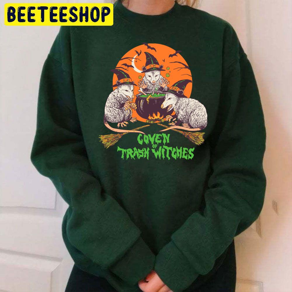 Coven Of Trash Witches Halloween Trending Unisex Sweatshirt Coven Of Trash Witches Halloween Trending Unisex Sweatshirt
