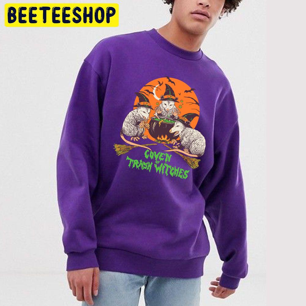 Coven Of Trash Witches Halloween Trending Unisex Sweatshirt Coven Of Trash Witches Halloween Trending Unisex Sweatshirt