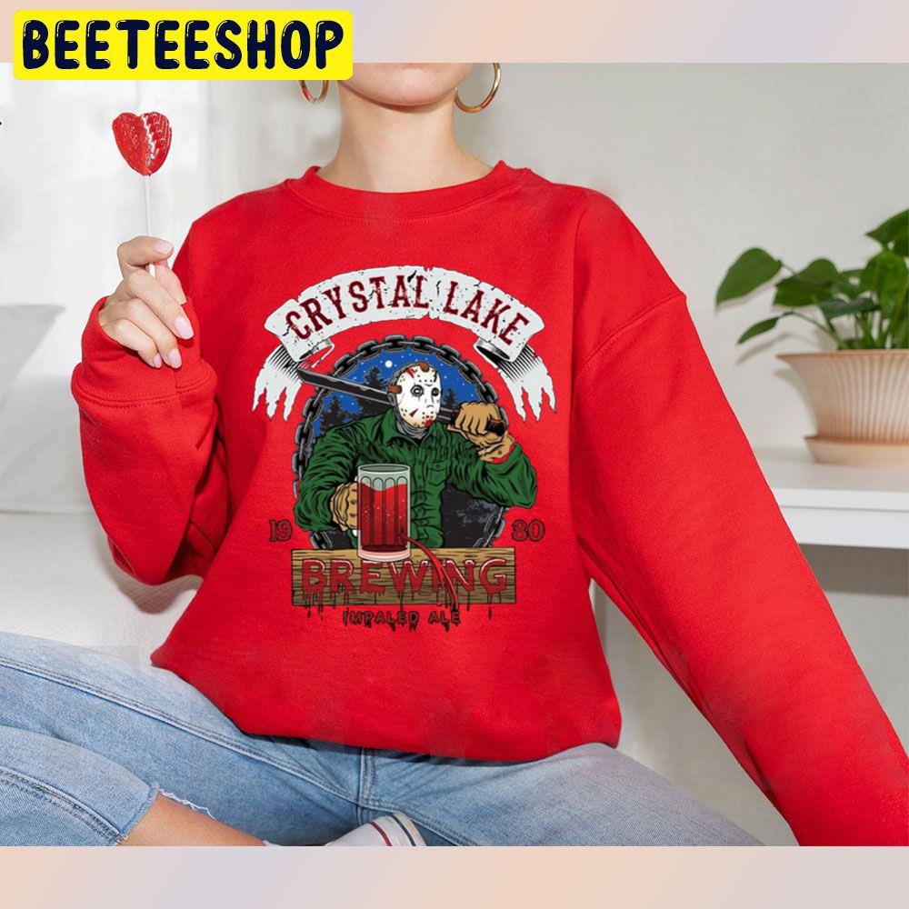 Crystal Lake Brewing Impaled Ale Halloween Trending Unisex Sweatshirt Crystal Lake Brewing Impaled Ale Halloween Trending Unisex Sweatshirt