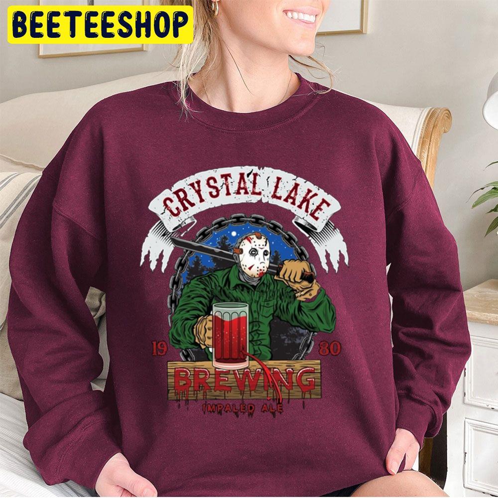 Crystal Lake Brewing Impaled Ale Halloween Trending Unisex Sweatshirt Crystal Lake Brewing Impaled Ale Halloween Trending Unisex Sweatshirt