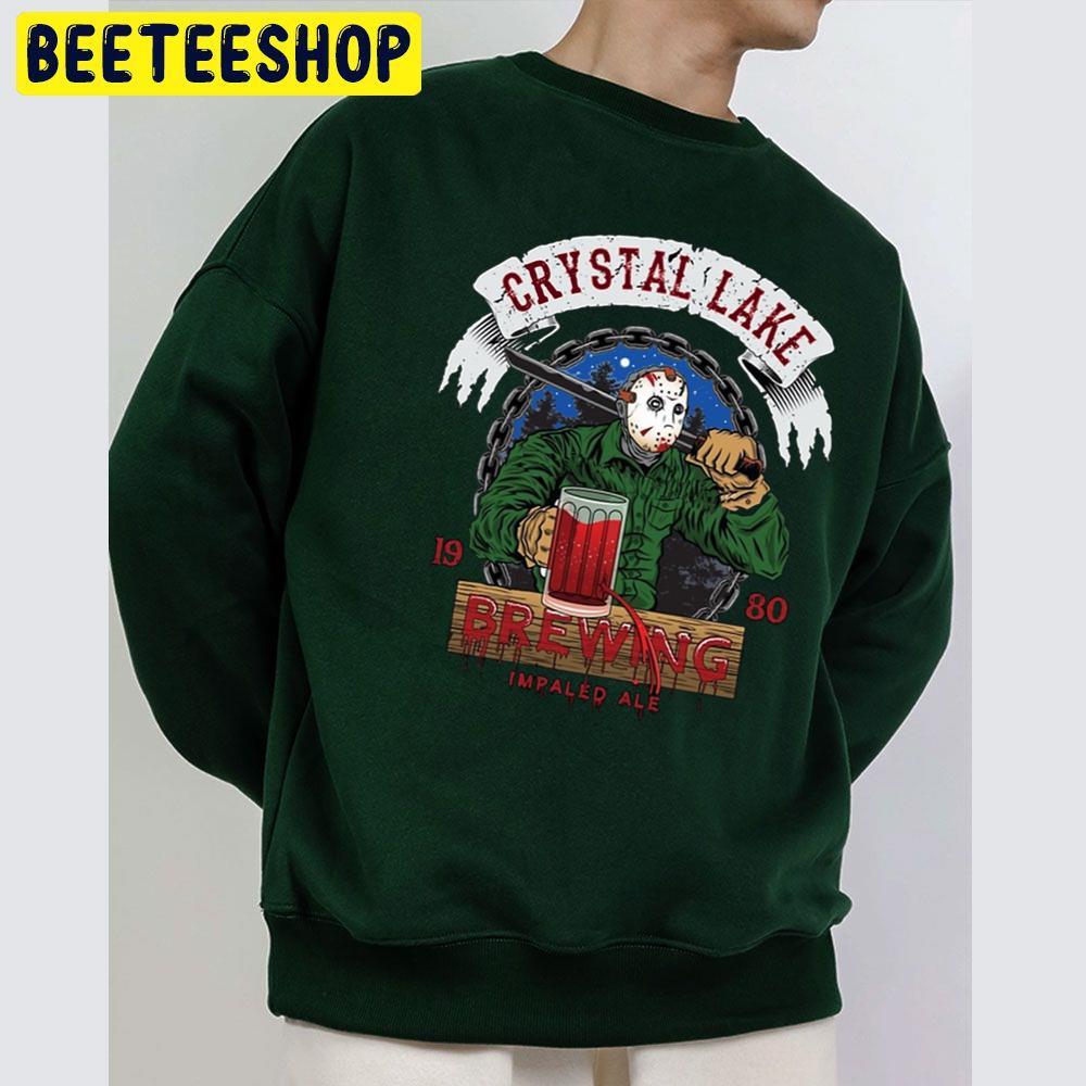 Crystal Lake Brewing Impaled Ale Halloween Trending Unisex Sweatshirt Crystal Lake Brewing Impaled Ale Halloween Trending Unisex Sweatshirt