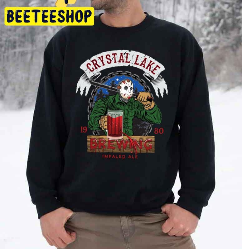 Crystal Lake Brewing Impaled Ale Halloween Trending Unisex Sweatshirt Crystal Lake Brewing Impaled Ale Halloween Trending Unisex Sweatshirt