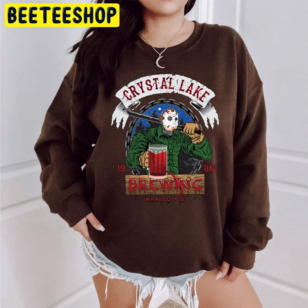 Crystal Lake Brewing Impaled Ale Halloween Trending Unisex Sweatshirt Crystal Lake Brewing Impaled Ale Halloween Trending Unisex Sweatshirt