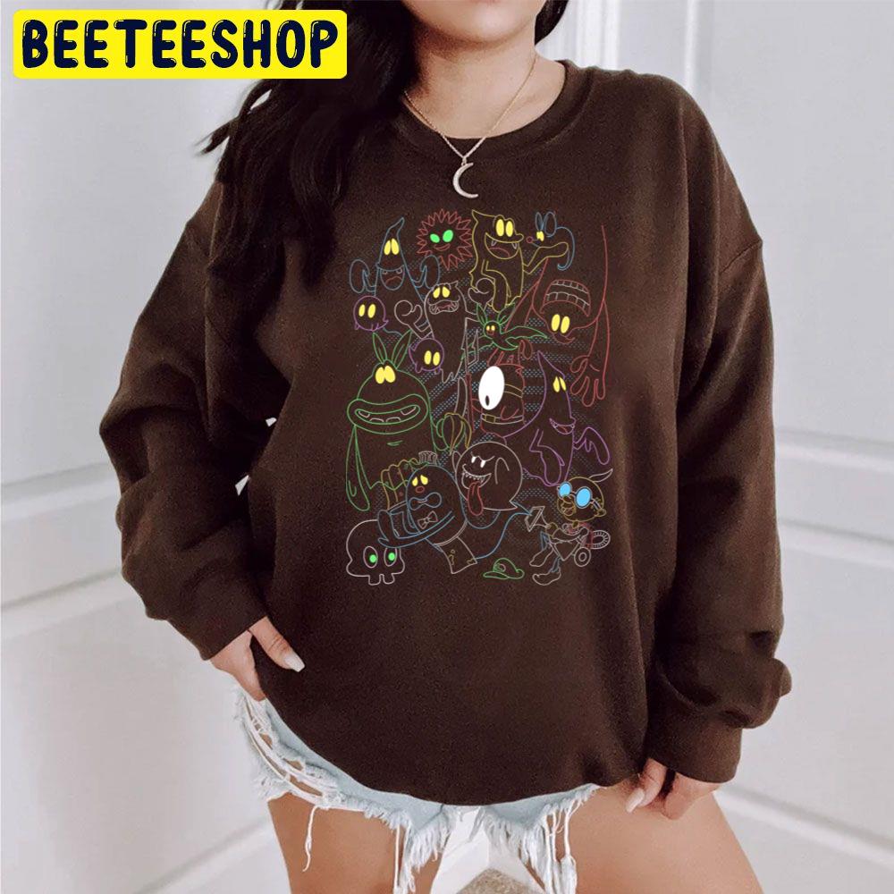 Cute Boo In The Dark Trending Unisex Sweatshirt Cute Boo In The Dark Trending Unisex Sweatshirt