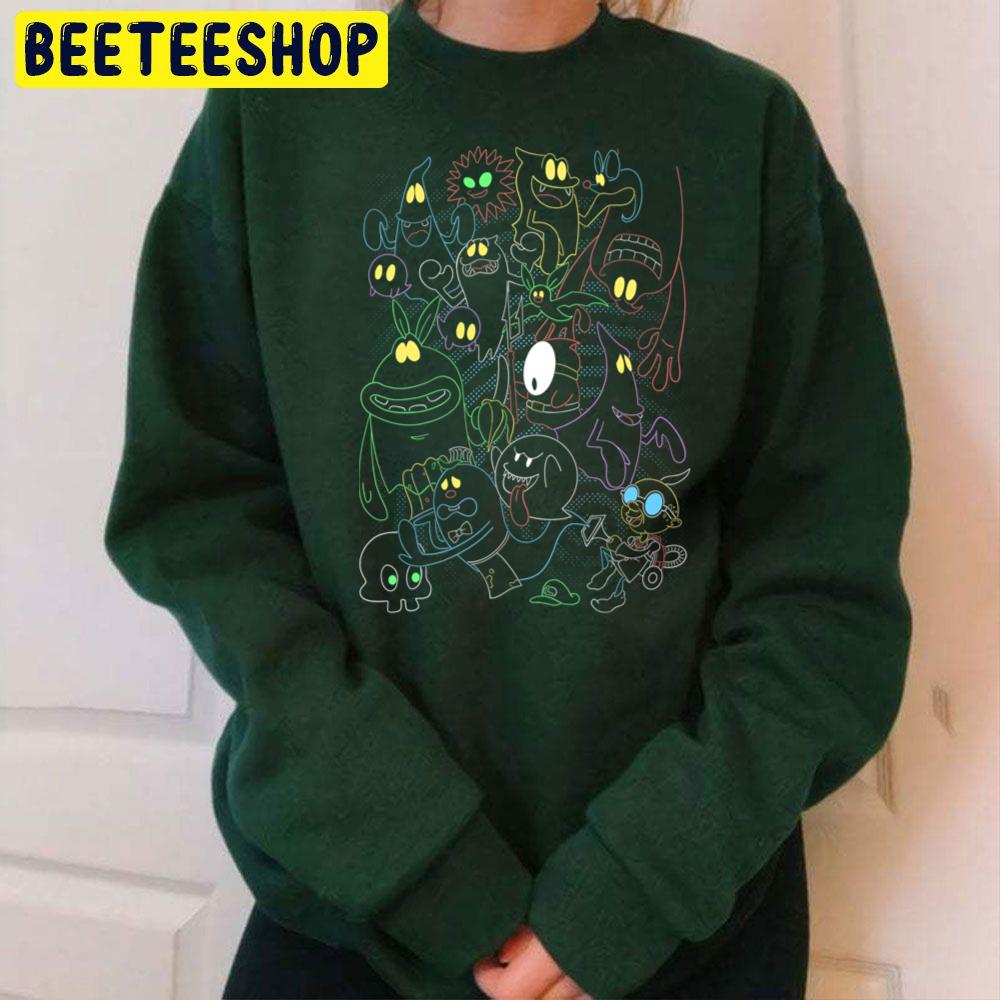 Cute Boo In The Dark Trending Unisex Sweatshirt Cute Boo In The Dark Trending Unisex Sweatshirt