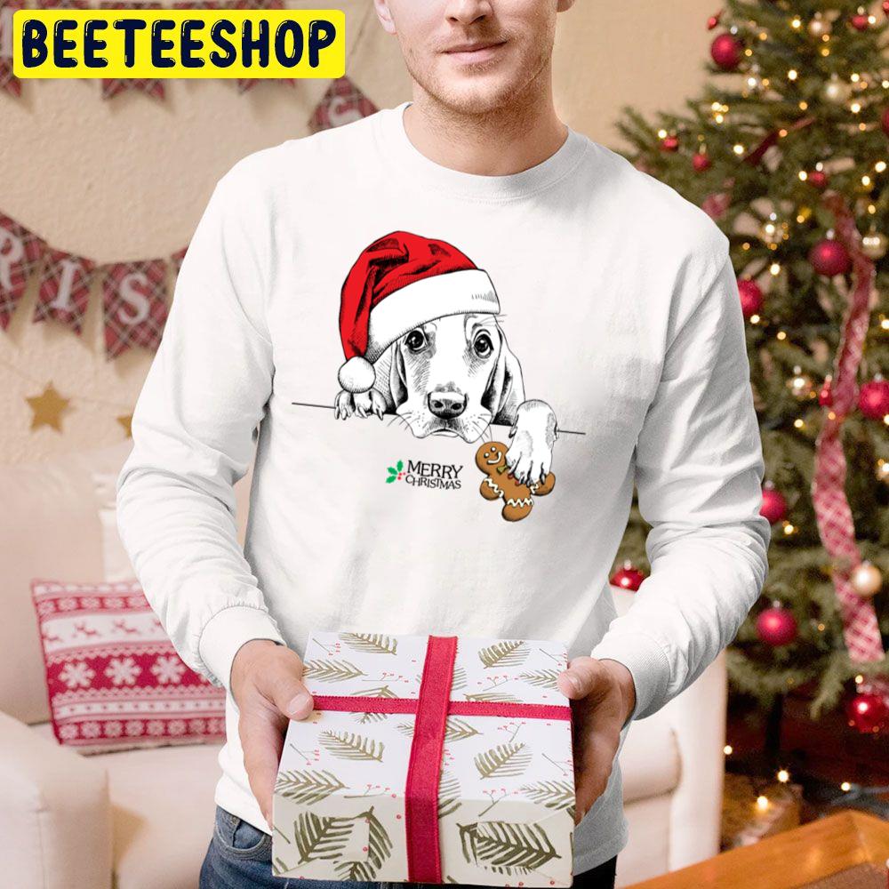 Cute Dog Merry Christmas Christmas Trending Unisex Hoodie Cute Dog Merry Christmas Christmas Trending Unisex Hoodie
