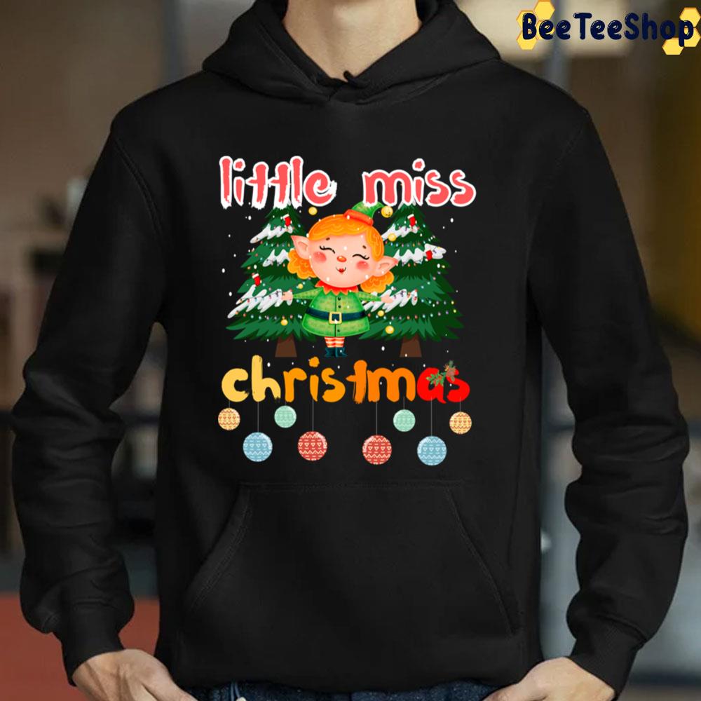 Cute Little Miss Christmas Trending Unisex Sweatshirt Cute Little Miss Christmas Trending Unisex Sweatshirt