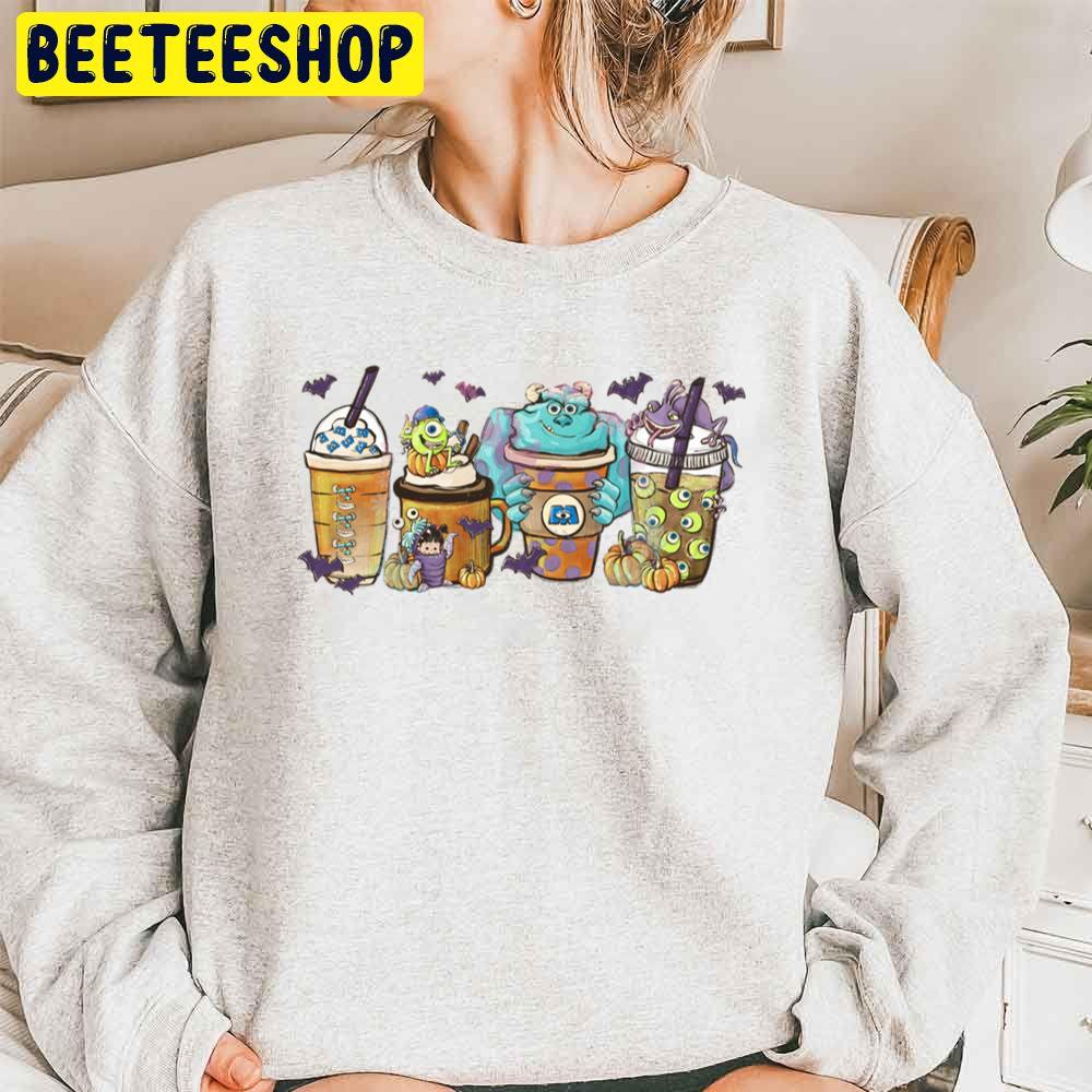 Cute Monster Inc Fall Coffee Cup Pumpkin Spice Halloween Trending Unisex Sweatshirt Cute Monster Inc Fall Coffee Cup Pumpkin Spice Halloween Trending Unisex Sweatshirt