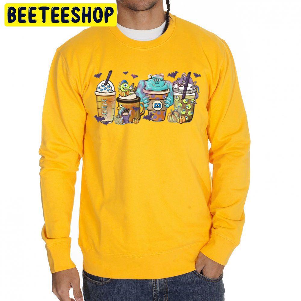 Cute Monster Inc Fall Coffee Cup Pumpkin Spice Halloween Trending Unisex Sweatshirt Cute Monster Inc Fall Coffee Cup Pumpkin Spice Halloween Trending Unisex Sweatshirt
