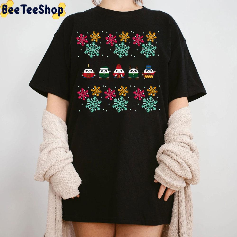 Cute Panda Christmas Is Coming Trending Unisex Sweatshirt Cute Panda Christmas Is Coming Trending Unisex Sweatshirt