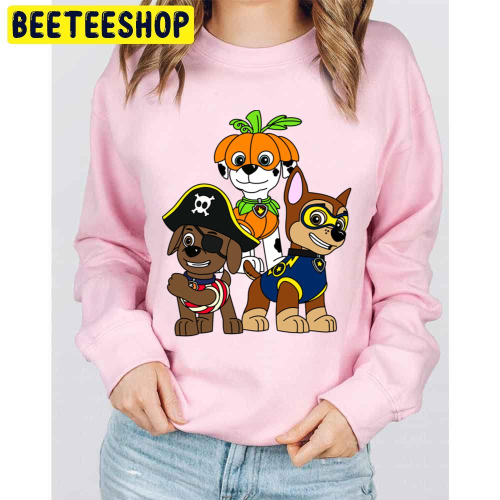 Cute Paw Patrol Halloween Trending Unisex Sweatshirt Cute Paw Patrol Halloween Trending Unisex Sweatshirt