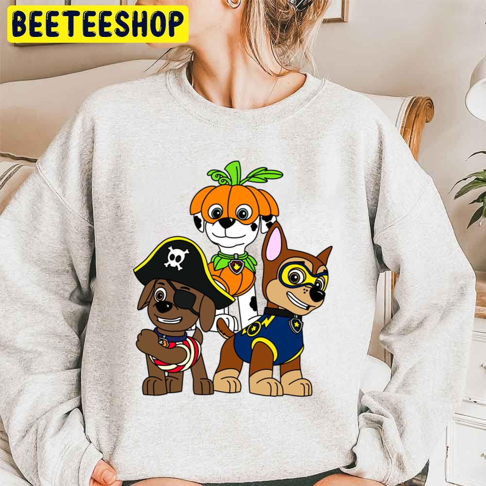 Cute Paw Patrol Halloween Trending Unisex Sweatshirt Cute Paw Patrol Halloween Trending Unisex Sweatshirt