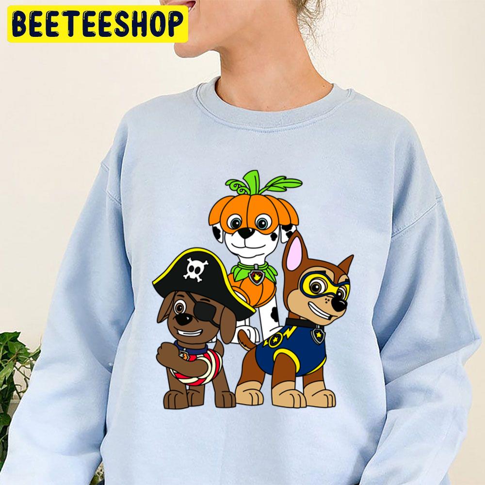 Cute Paw Patrol Halloween Trending Unisex Sweatshirt Cute Paw Patrol Halloween Trending Unisex Sweatshirt