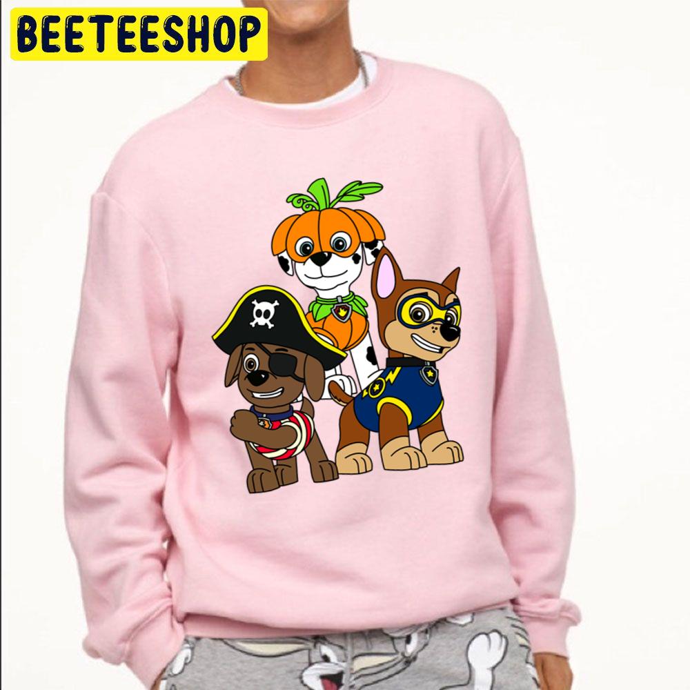Cute Paw Patrol Halloween Trending Unisex Sweatshirt Cute Paw Patrol Halloween Trending Unisex Sweatshirt