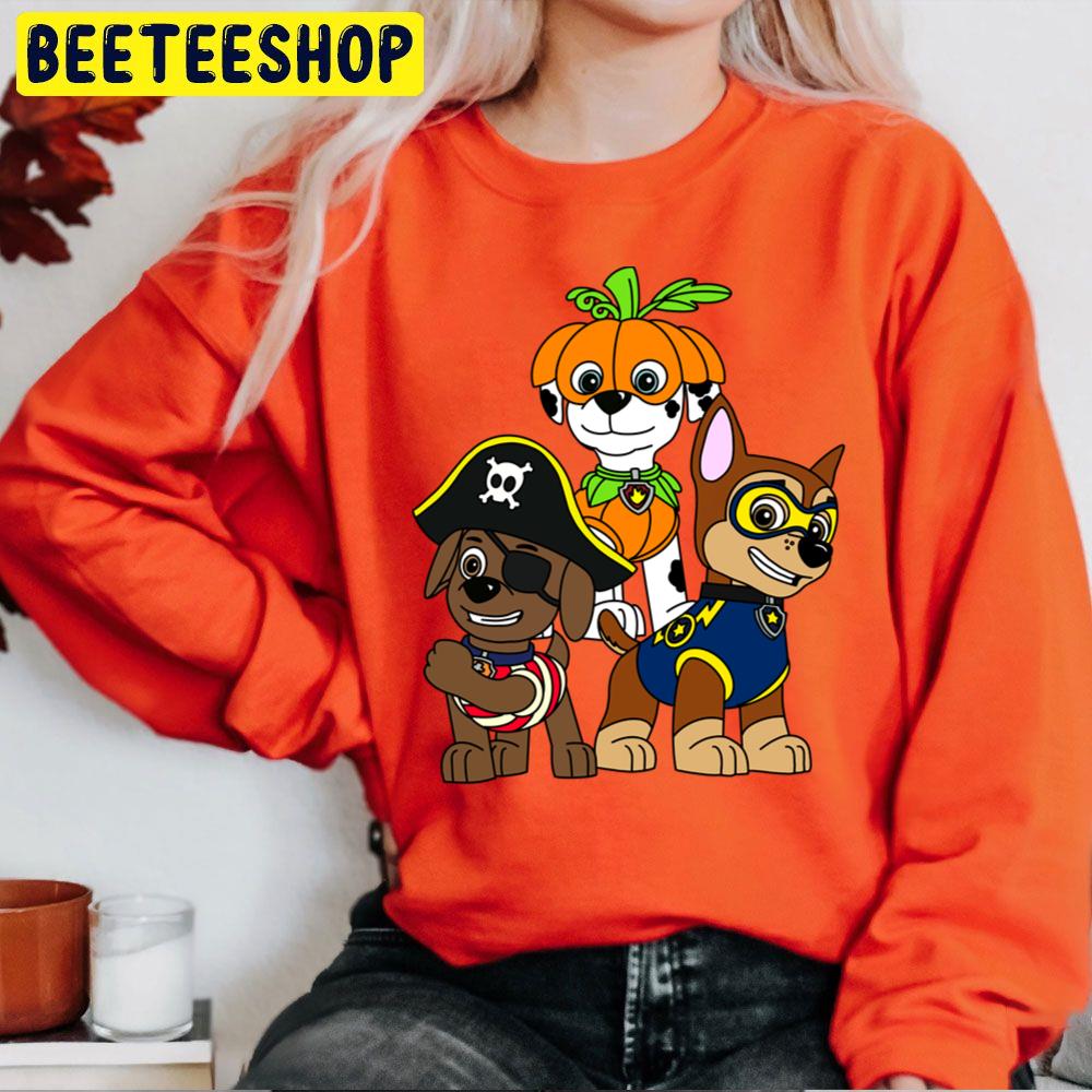 Cute Paw Patrol Halloween Trending Unisex Sweatshirt Cute Paw Patrol Halloween Trending Unisex Sweatshirt