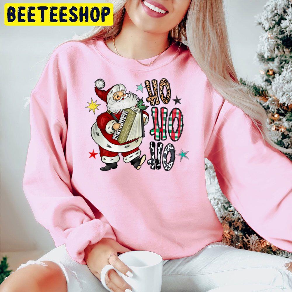 Cute Santa Ho Ho Ho Christmas Trending Unisex Hoodie Cute Santa Ho Ho Ho Christmas Trending Unisex Hoodie
