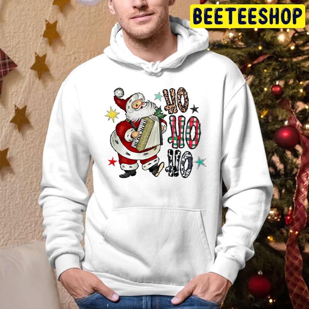 Cute Santa Ho Ho Ho Christmas Trending Unisex Hoodie Cute Santa Ho Ho Ho Christmas Trending Unisex Hoodie