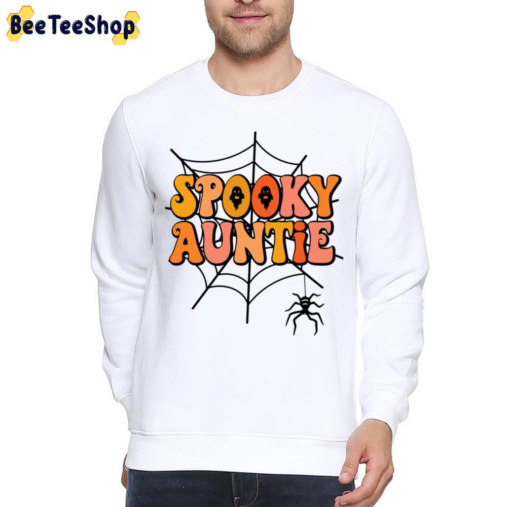 Cute Spooky Auntie Halloween Aunt Trending Unisex Sweatshirt Cute Spooky Auntie Halloween Aunt Trending Unisex Sweatshirt