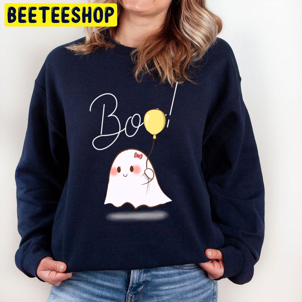 Cute Spooky Ghost Halloween Trending Unisex Sweatshirt Cute Spooky Ghost Halloween Trending Unisex Sweatshirt