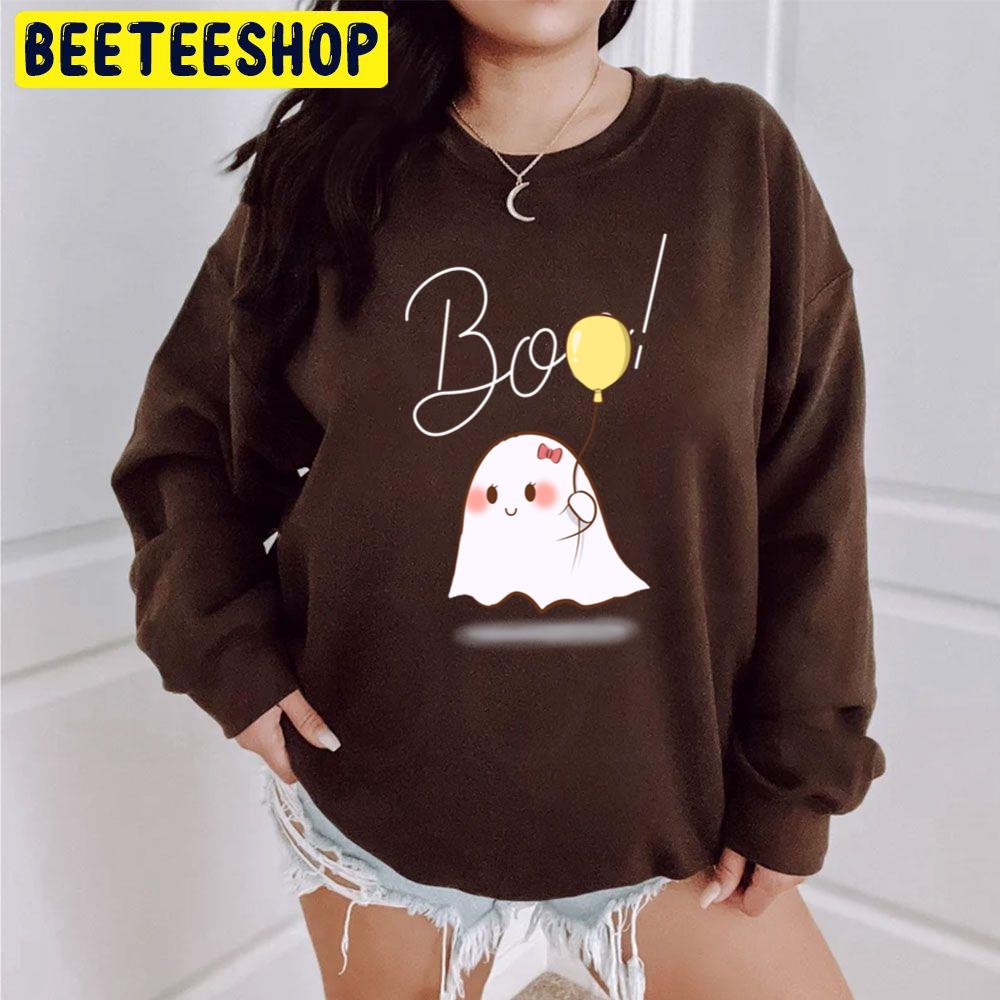 Cute Spooky Ghost Halloween Trending Unisex Sweatshirt Cute Spooky Ghost Halloween Trending Unisex Sweatshirt
