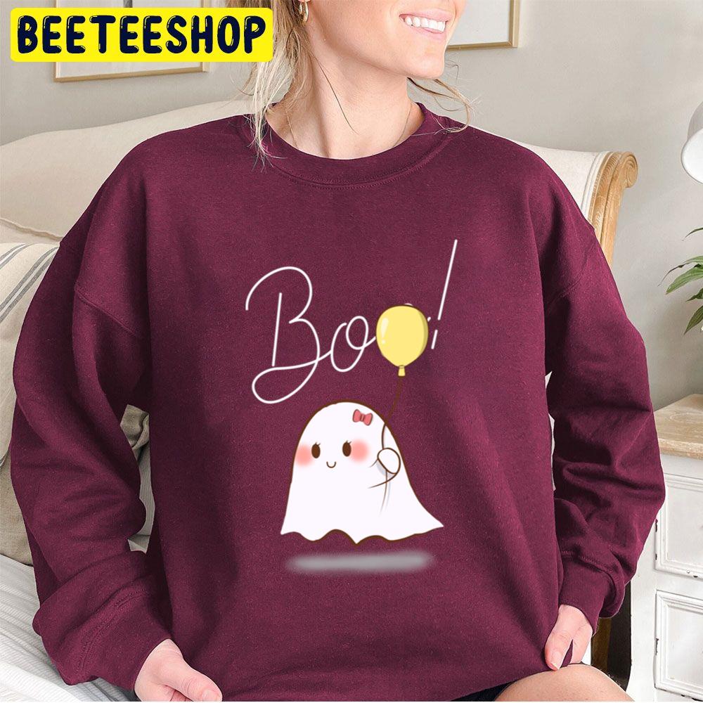 Cute Spooky Ghost Halloween Trending Unisex Sweatshirt Cute Spooky Ghost Halloween Trending Unisex Sweatshirt