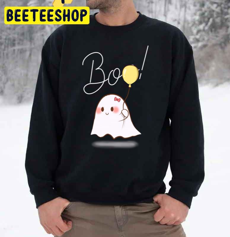 Cute Spooky Ghost Halloween Trending Unisex Sweatshirt Cute Spooky Ghost Halloween Trending Unisex Sweatshirt
