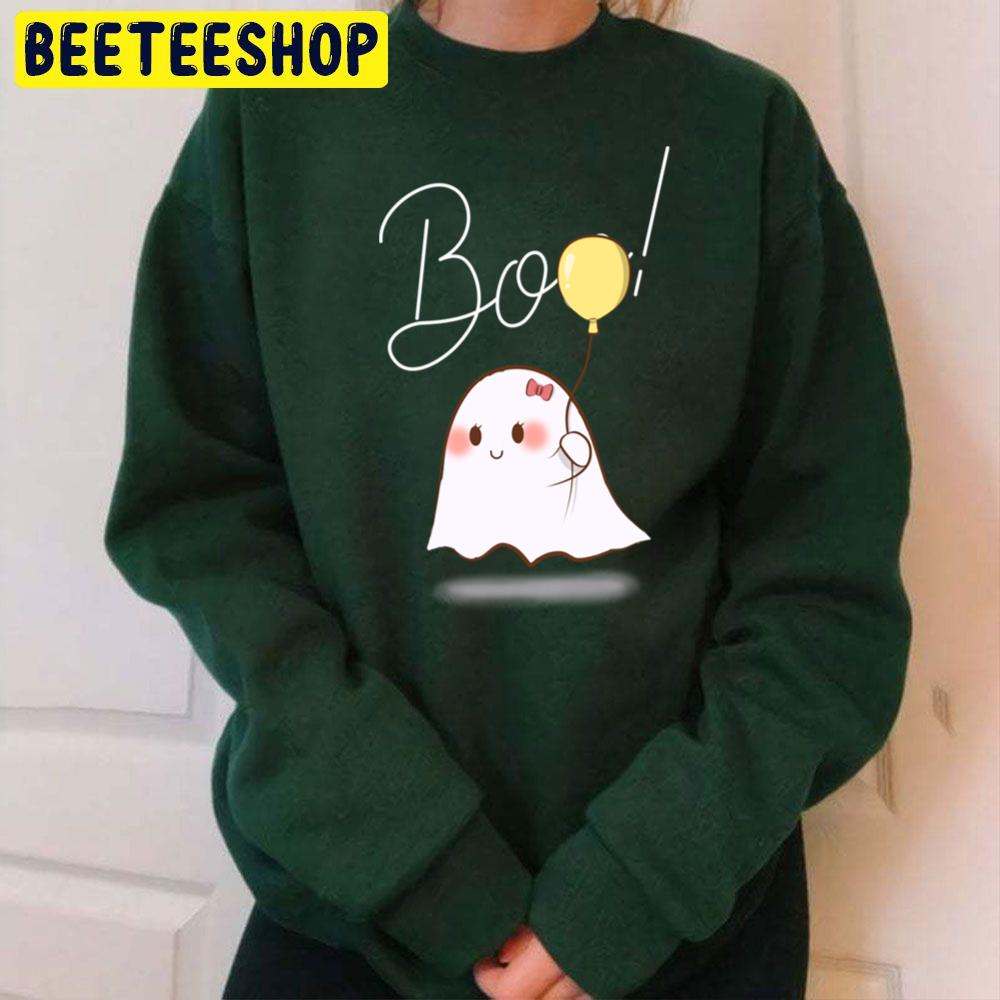 Cute Spooky Ghost Halloween Trending Unisex Sweatshirt Cute Spooky Ghost Halloween Trending Unisex Sweatshirt