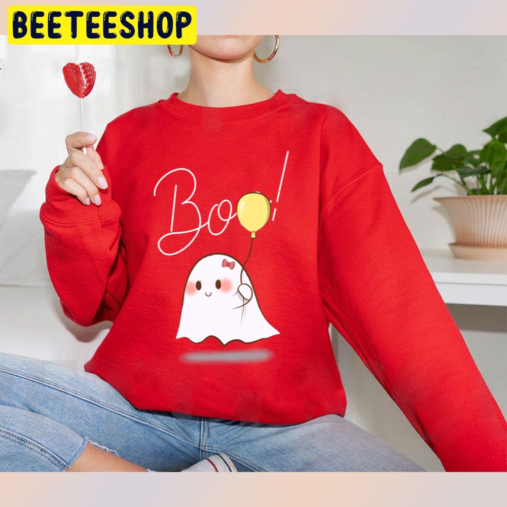 Cute Spooky Ghost Halloween Trending Unisex Sweatshirt Cute Spooky Ghost Halloween Trending Unisex Sweatshirt