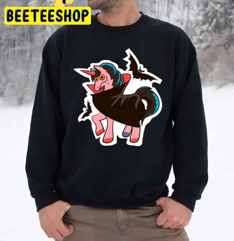 Cute Vampier Unicorn Halloween Unisex Sweatshirt Cute Vampier Unicorn Halloween Unisex Sweatshirt