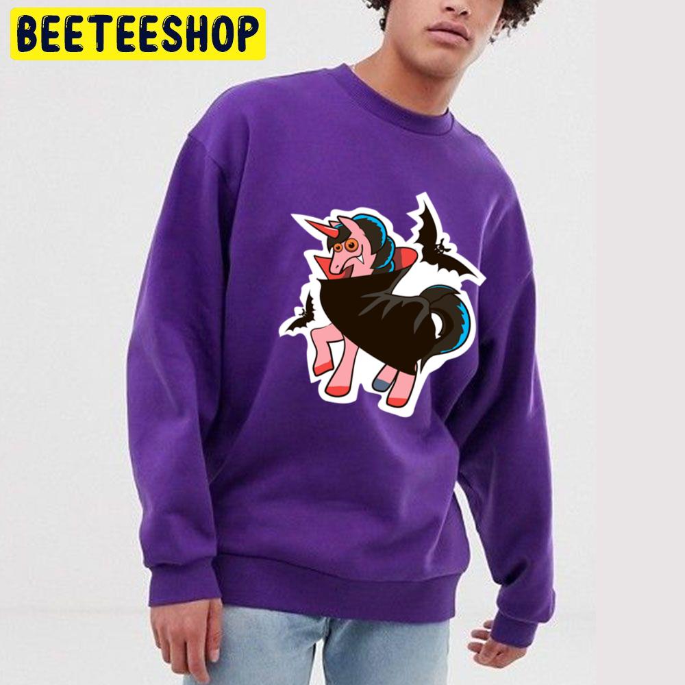 Cute Vampier Unicorn Halloween Unisex Sweatshirt Cute Vampier Unicorn Halloween Unisex Sweatshirt