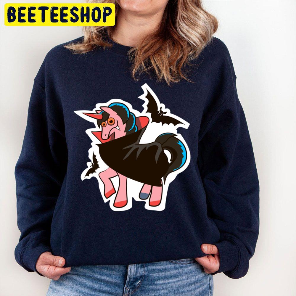 Cute Vampier Unicorn Halloween Unisex Sweatshirt Cute Vampier Unicorn Halloween Unisex Sweatshirt