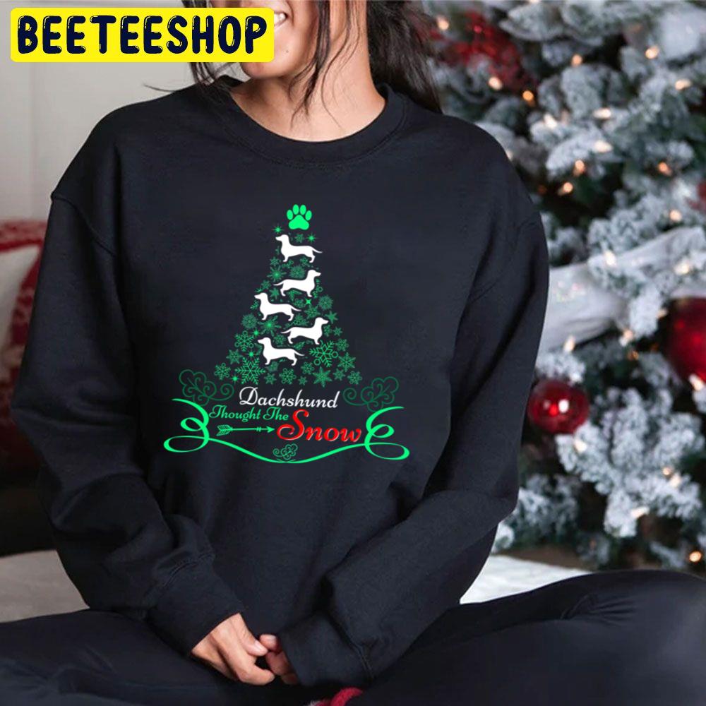 Dachshund Through The Snow Trending Unisex Hoodie Dachshund Through The Snow Trending Unisex Hoodie