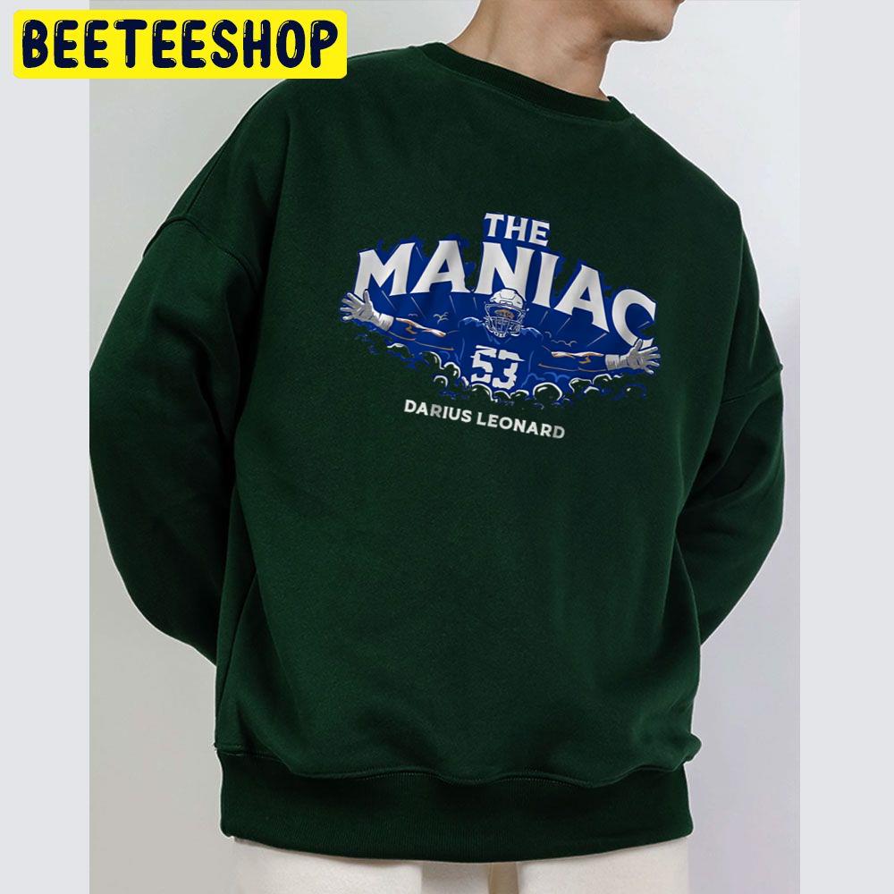 Darius Leonard The Maniac Football Player Trending Unisex Sweatshirt Darius Leonard The Maniac Football Player Trending Unisex Sweatshirt