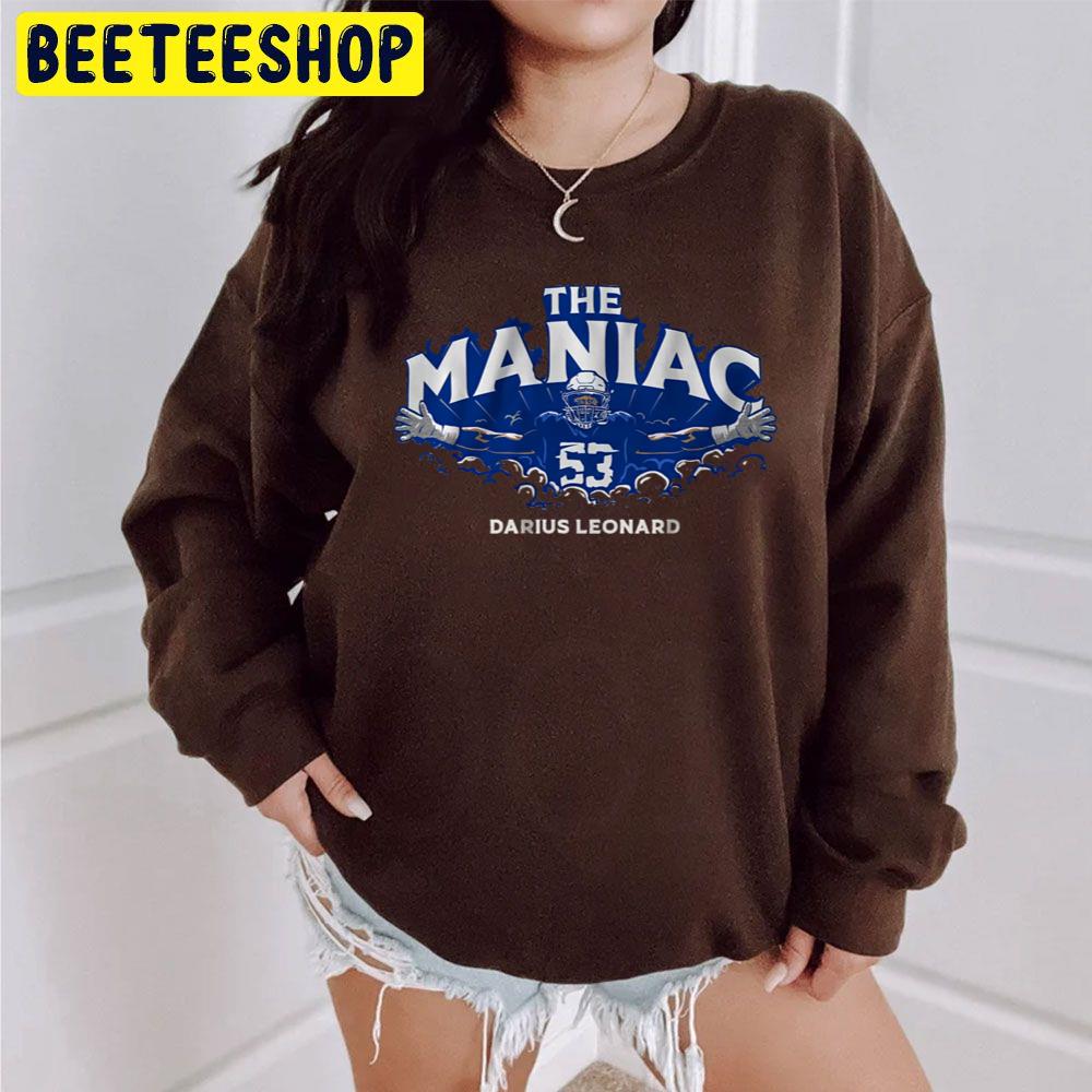 Darius Leonard The Maniac Football Player Trending Unisex Sweatshirt Darius Leonard The Maniac Football Player Trending Unisex Sweatshirt