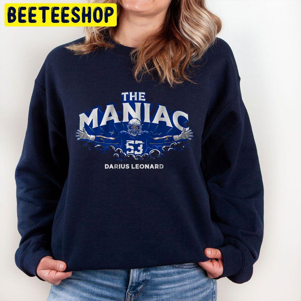 Darius Leonard The Maniac Football Player Trending Unisex Sweatshirt Darius Leonard The Maniac Football Player Trending Unisex Sweatshirt