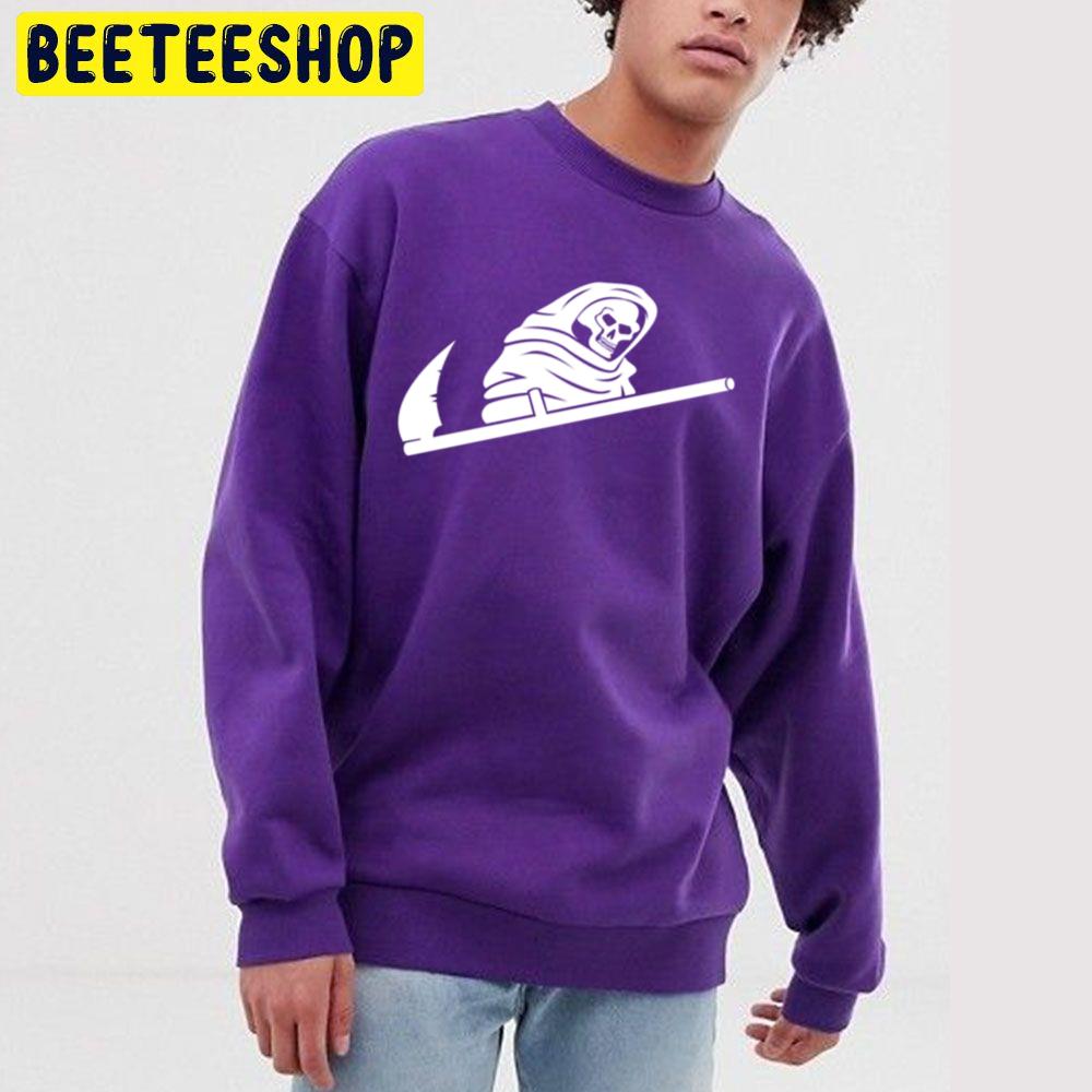Death Swoosh Pocket Halloween Trending Unisex Sweatshirt Death Swoosh Pocket Halloween Trending Unisex Sweatshirt
