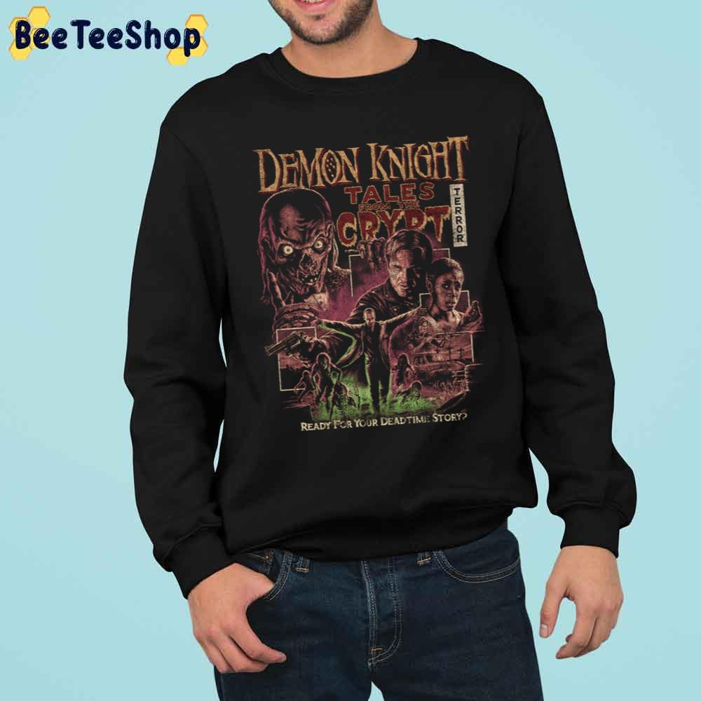 Demon Knight Tales From The Crypt Halloween Unisex Sweatshirt Demon Knight Tales From The Crypt Halloween Unisex Sweatshirt