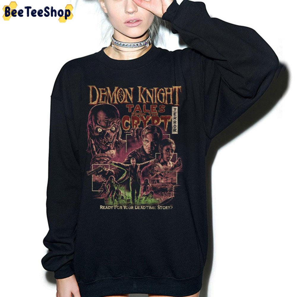 Demon Knight Tales From The Crypt Halloween Unisex Sweatshirt Demon Knight Tales From The Crypt Halloween Unisex Sweatshirt
