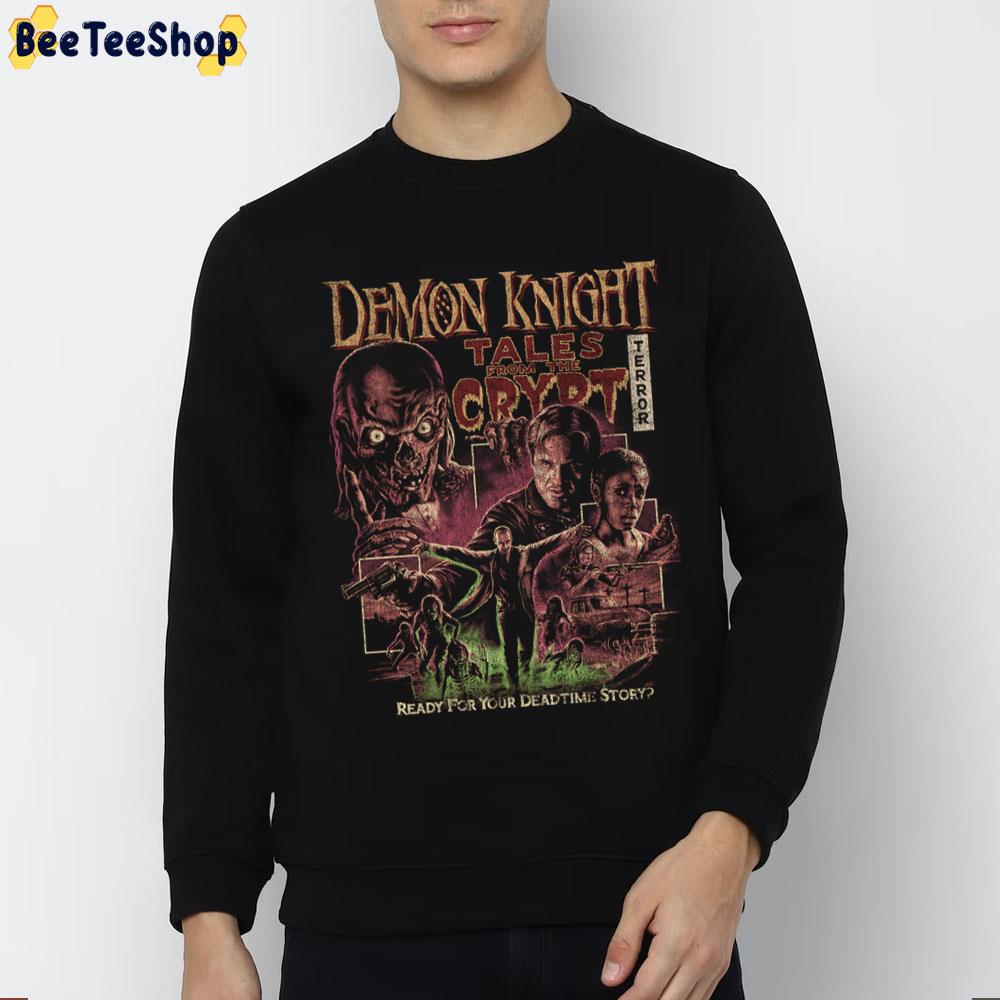 Demon Knight Tales From The Crypt Halloween Unisex Sweatshirt Demon Knight Tales From The Crypt Halloween Unisex Sweatshirt