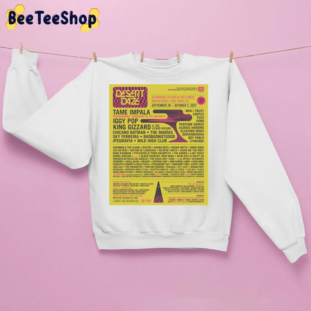 Desert Daze October Festival 2022 Trending Unisex Sweatshirt Desert Daze October Festival 2022 Trending Unisex Sweatshirt