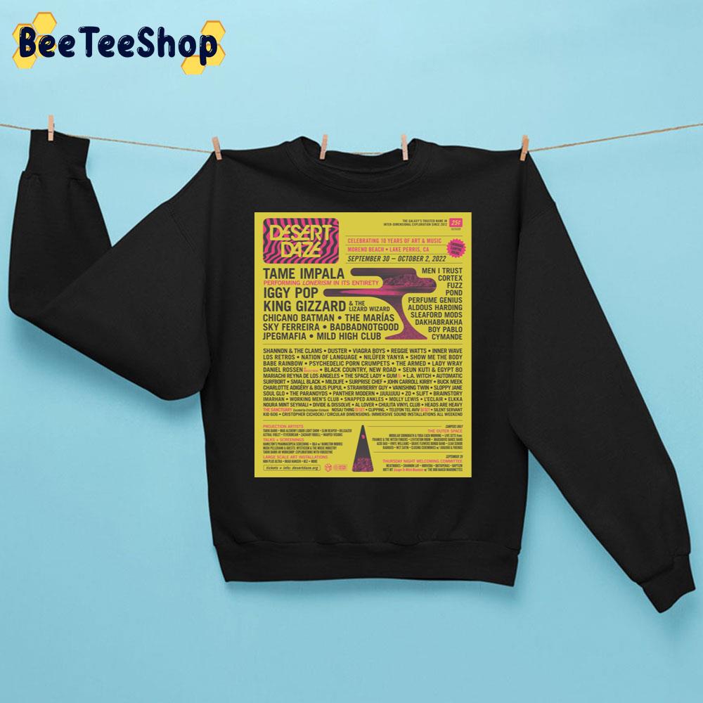 Desert Daze October Festival 2022 Trending Unisex Sweatshirt Desert Daze October Festival 2022 Trending Unisex Sweatshirt