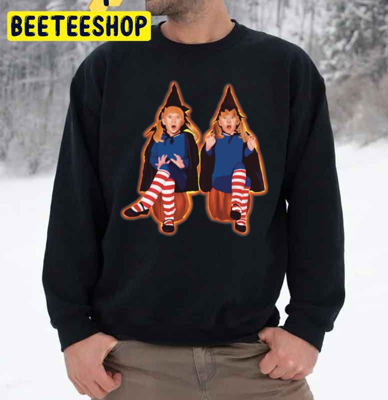 Double Double Toil And Trouble Halloween Movie Twins Unisex Sweatshirt Double Double Toil And Trouble Halloween Movie Twins Unisex Sweatshirt