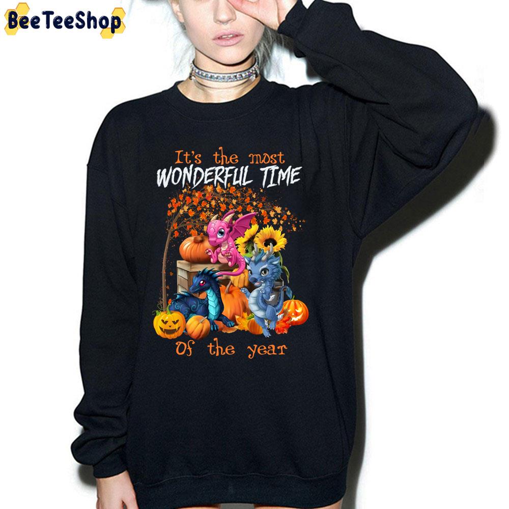 Dragon Pumpkin It’s The Most Wonderful Time Of The Year Trending Unisex Sweatshirt Dragon Pumpkin It’s The Most Wonderful Time Of The Year Trending Unisex Sweatshirt