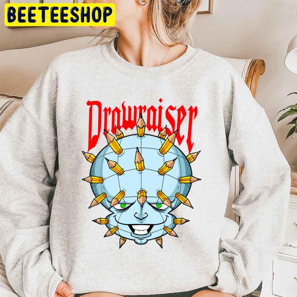 Drawraiser Pin Head Halloween Unisex Sweatshirt Drawraiser Pin Head Halloween Unisex Sweatshirt