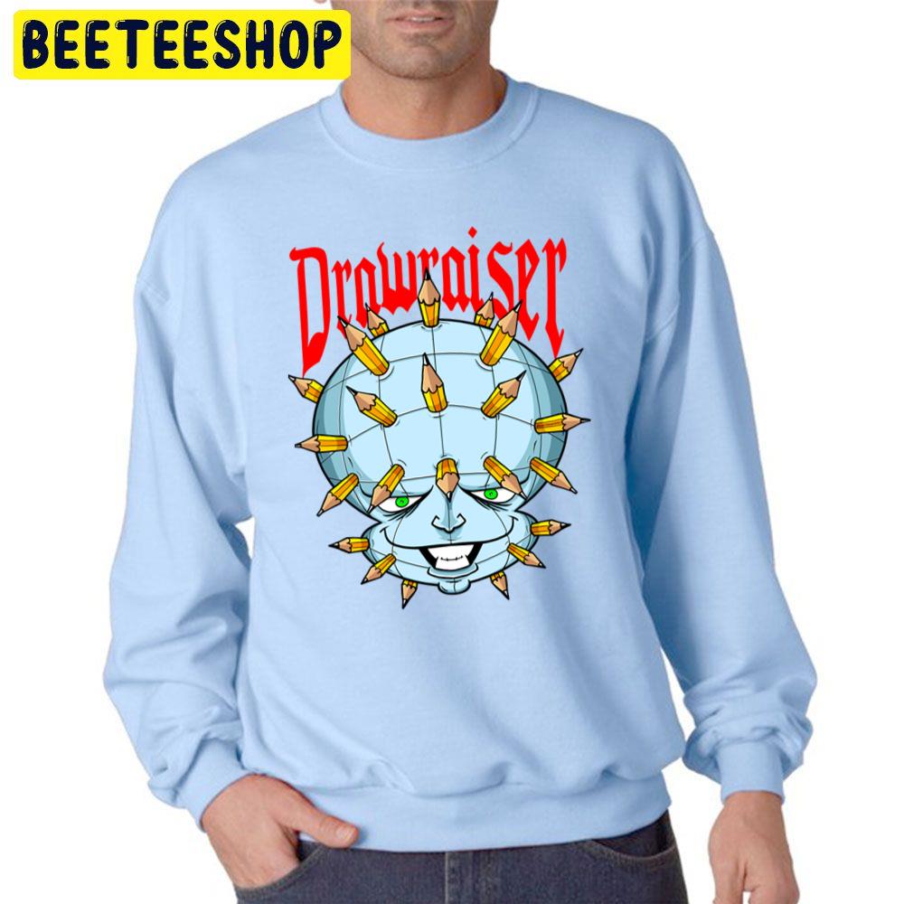 Drawraiser Pin Head Halloween Unisex Sweatshirt Drawraiser Pin Head Halloween Unisex Sweatshirt