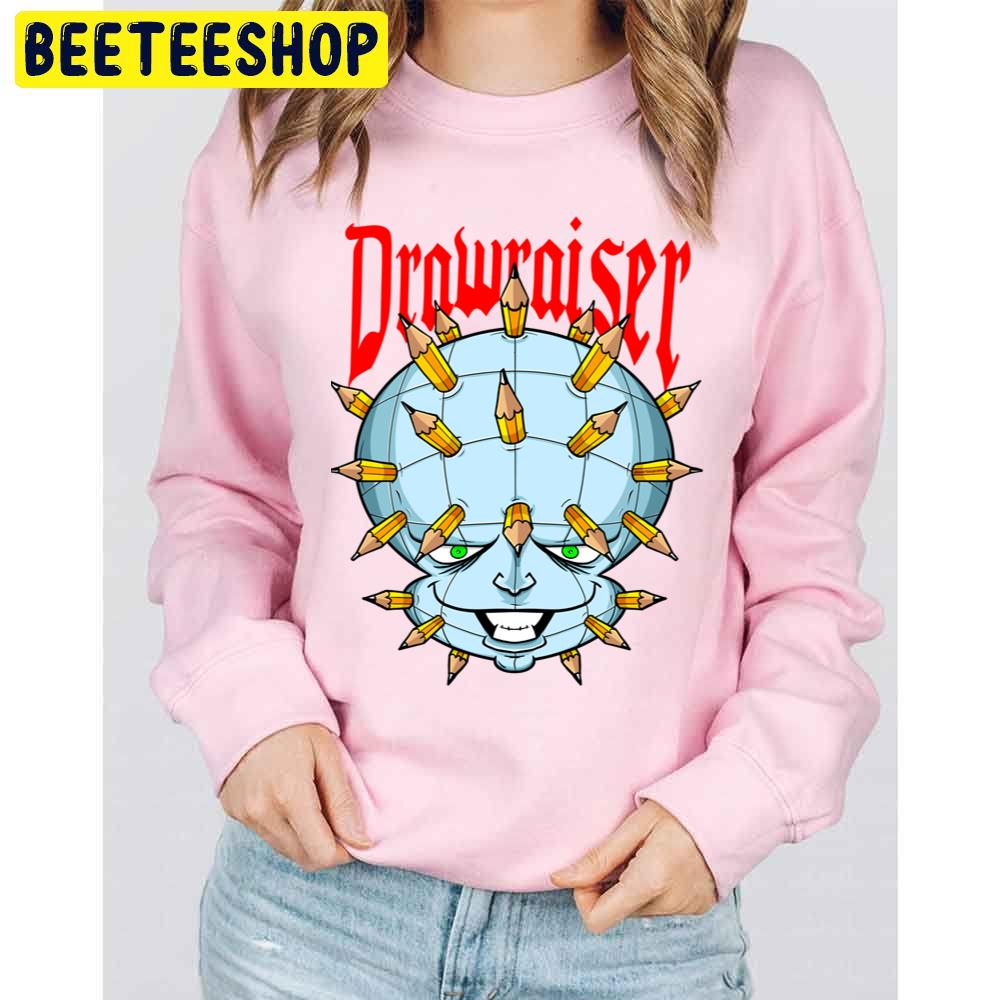 Drawraiser Pin Head Halloween Unisex Sweatshirt Drawraiser Pin Head Halloween Unisex Sweatshirt